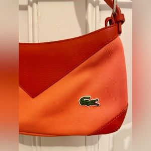 Lacoste Orange purse